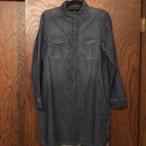 White House Black Market Denim Dress - Size 10